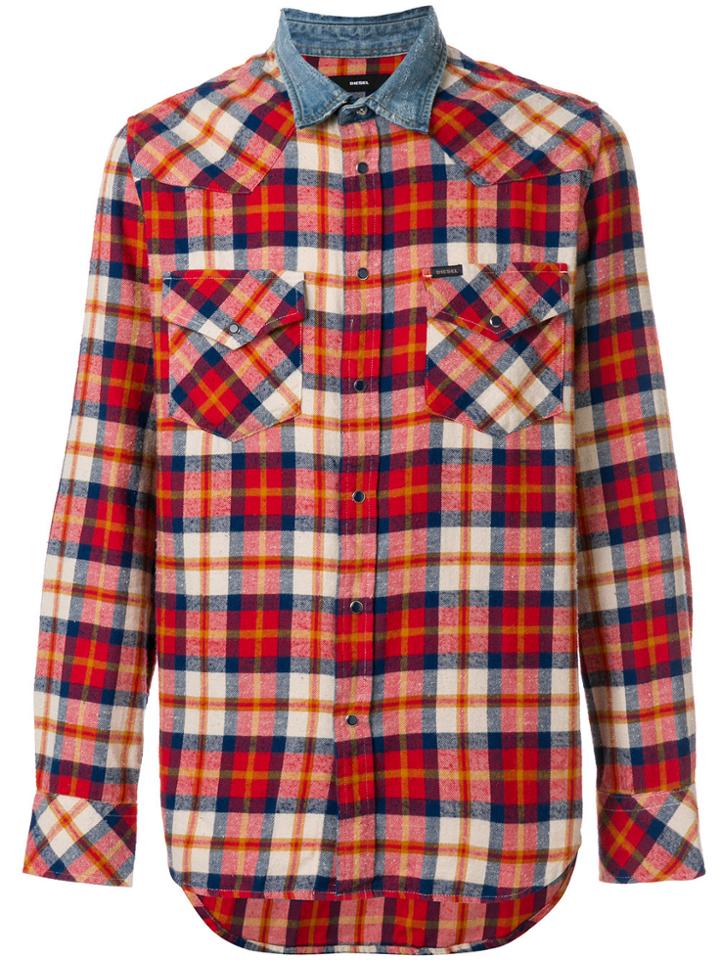 Diesel S-east-ld Shirt - Yellow & Orange