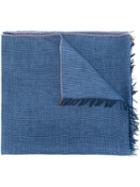 Massimo Alba Frayed Hem Scarf