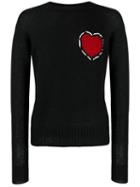Prada Heart Sweater - Black