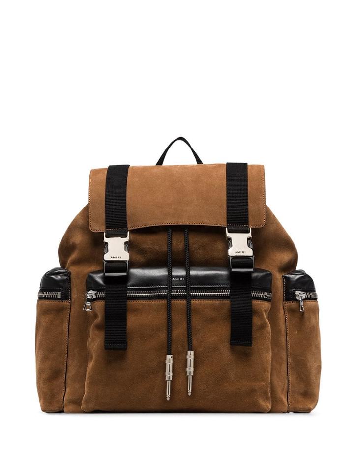 Amiri Rucksack Backpack - Brown