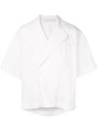 Julius Two Layer Shirt - White