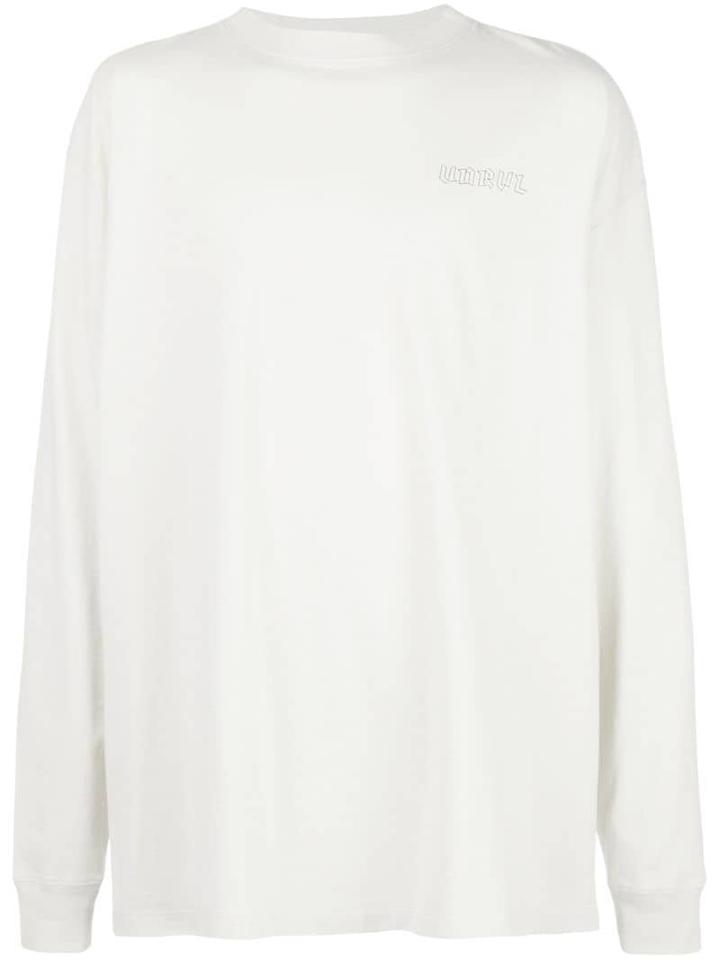 Unravel Project Logo Sweatshirt - White