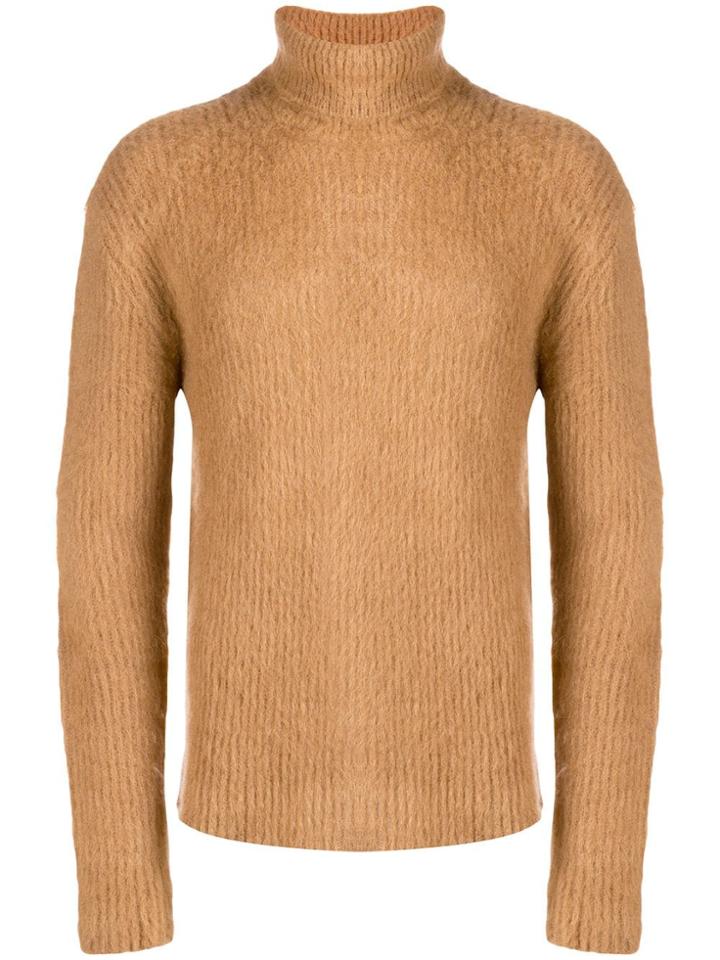 Paura Textured Knit Sweater - Nude & Neutrals