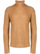 Paura Textured Knit Sweater - Nude & Neutrals
