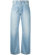 Serge De Blue Wide Leg Jeans, Women's, Size: 27, Cotton