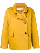 Marni Double Breasted Jacket - Yellow