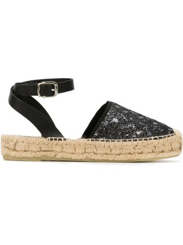 Ash Embellished 'xenos' Espadrille Sandals