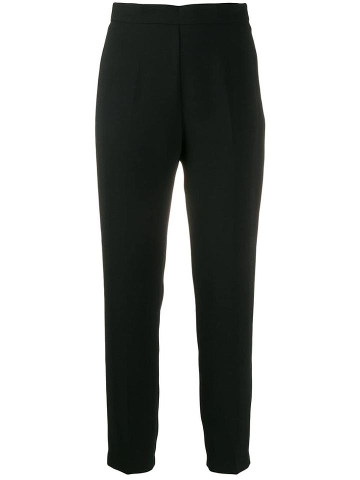 Pinko Cropped Bea Trousers - Black