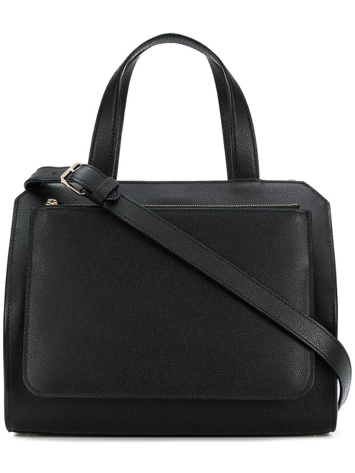 Valextra Passepartout Tote Bag - Black