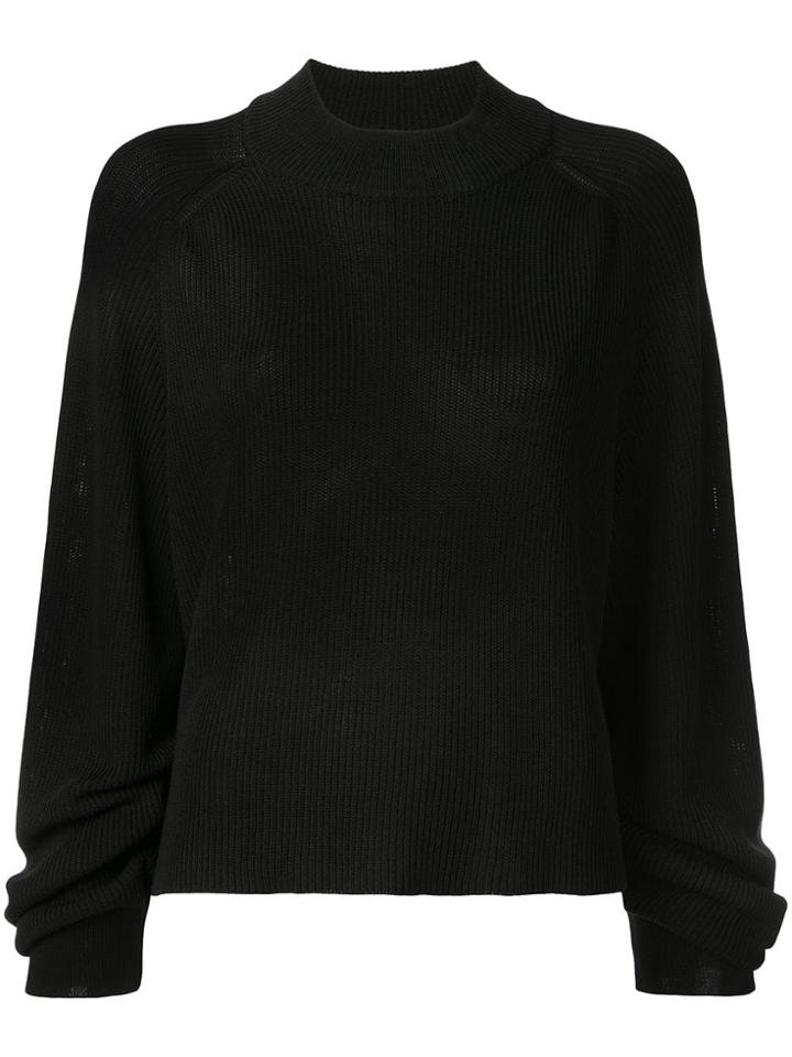 The Row Elikie Slouchy Jumper - Black
