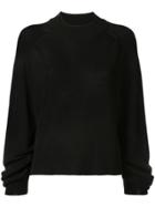 The Row Elikie Slouchy Jumper - Black
