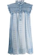 Philosophy Di Lorenzo Serafini Printed Shift Dress - Blue