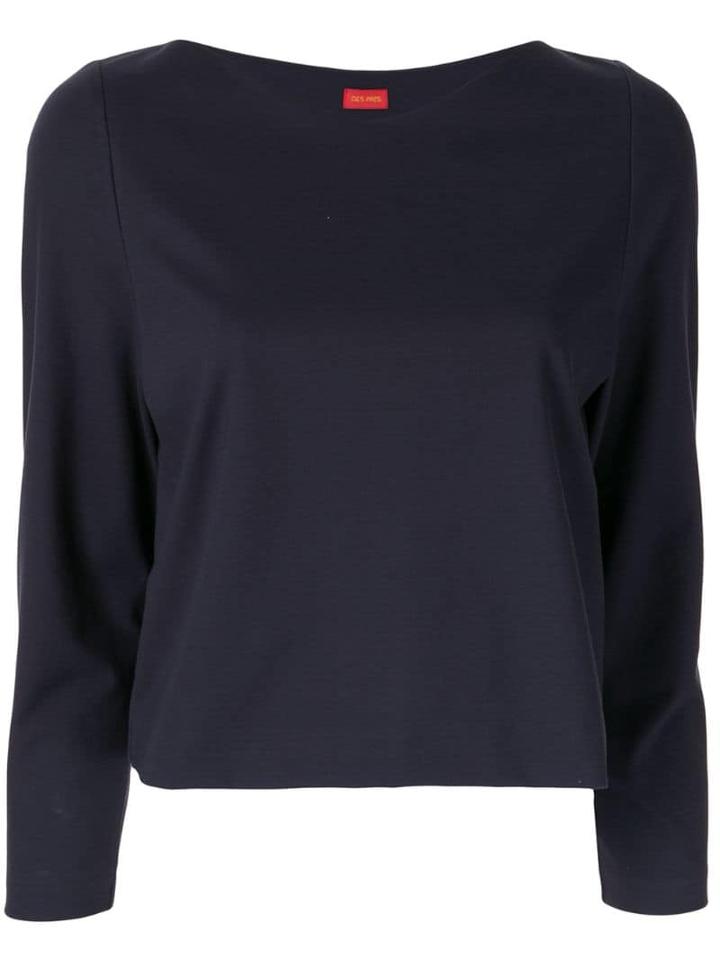 Des Prés Plain T-shirt - Blue