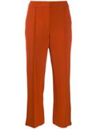 Victoria Victoria Beckham Straight-leg Tailored Trousers - Orange