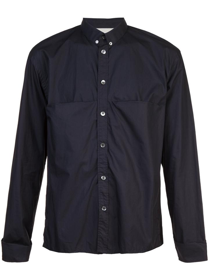 Stephan Schneider Chest Slit Pocket Shirt - Blue
