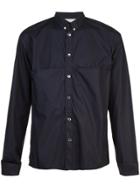 Stephan Schneider Chest Slit Pocket Shirt - Blue