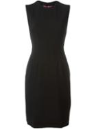 Dsquared2 Fitted Dress, Women's, Size: 46, Black, Polyester/spandex/elastane/virgin Wool