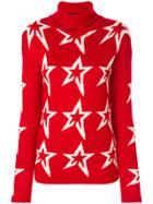 Perfect Moment Star Dust Sweater - Red