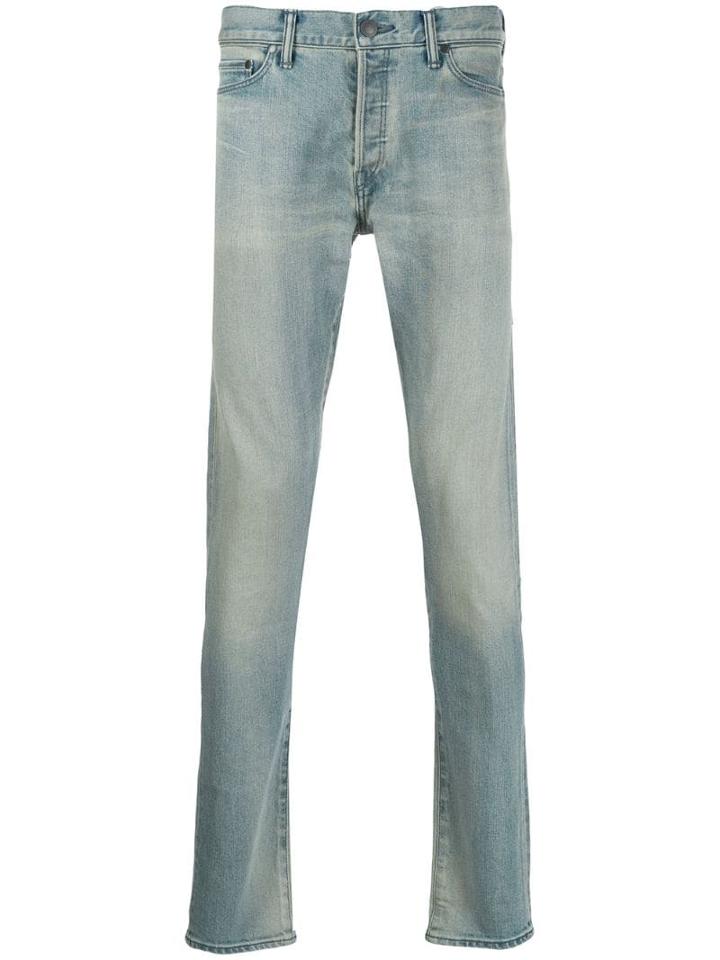 John Elliott Denim Skinny Jeans - Blue