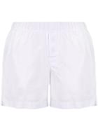 Venroy Relaxed-fit Pull-on Shorts - White