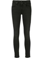 R13 Kate Skinny Jeans, Women's, Size: 26, Black, Cotton/polyester/spandex/elastane