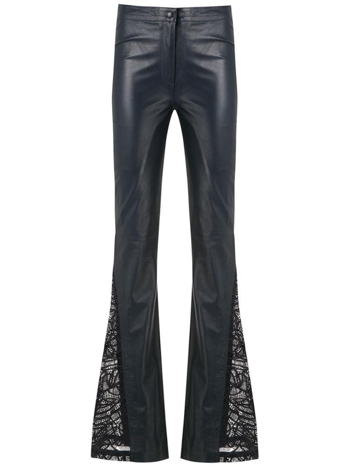 Martha Medeiros Fatima Flared Trousers - Blue