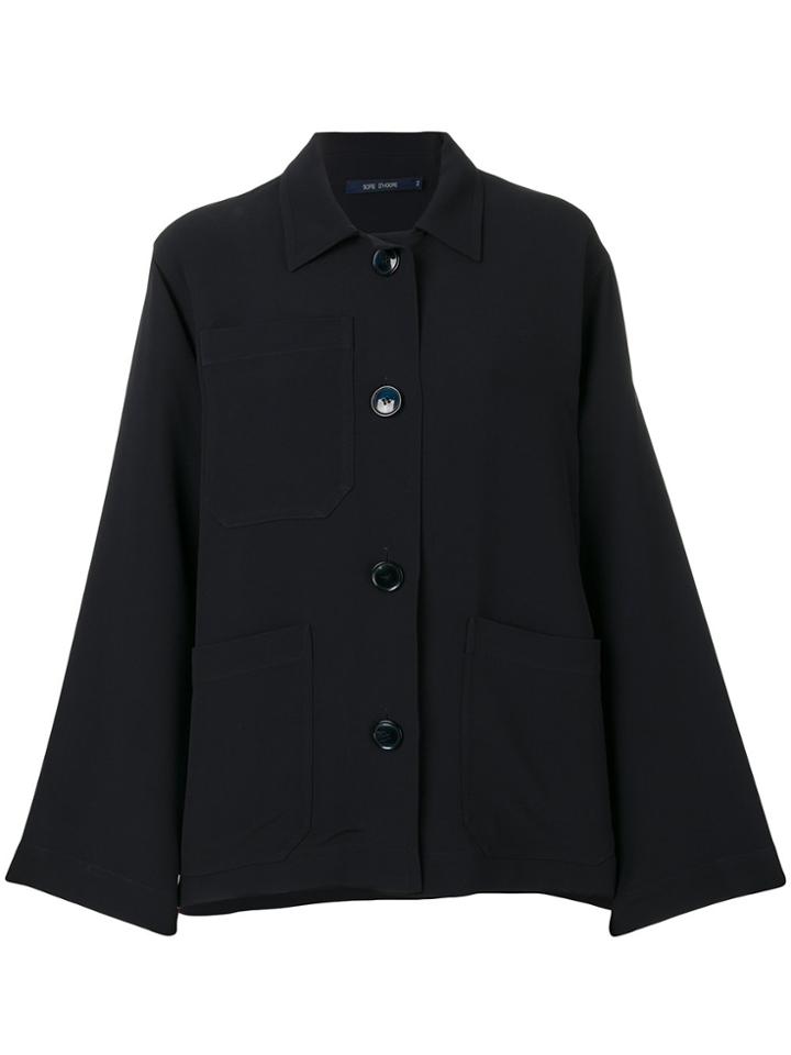 Sofie D'hoore Light Oversized Jacket - Blue