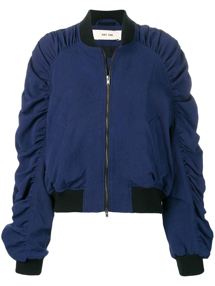Damir Doma Jytte Bomber Jacket - Blue