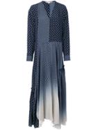 Stella Mccartney Dominique Tie Print Dress - Multicolour