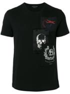 Alexander Mcqueen Patch Appliqué T-shirt - Black