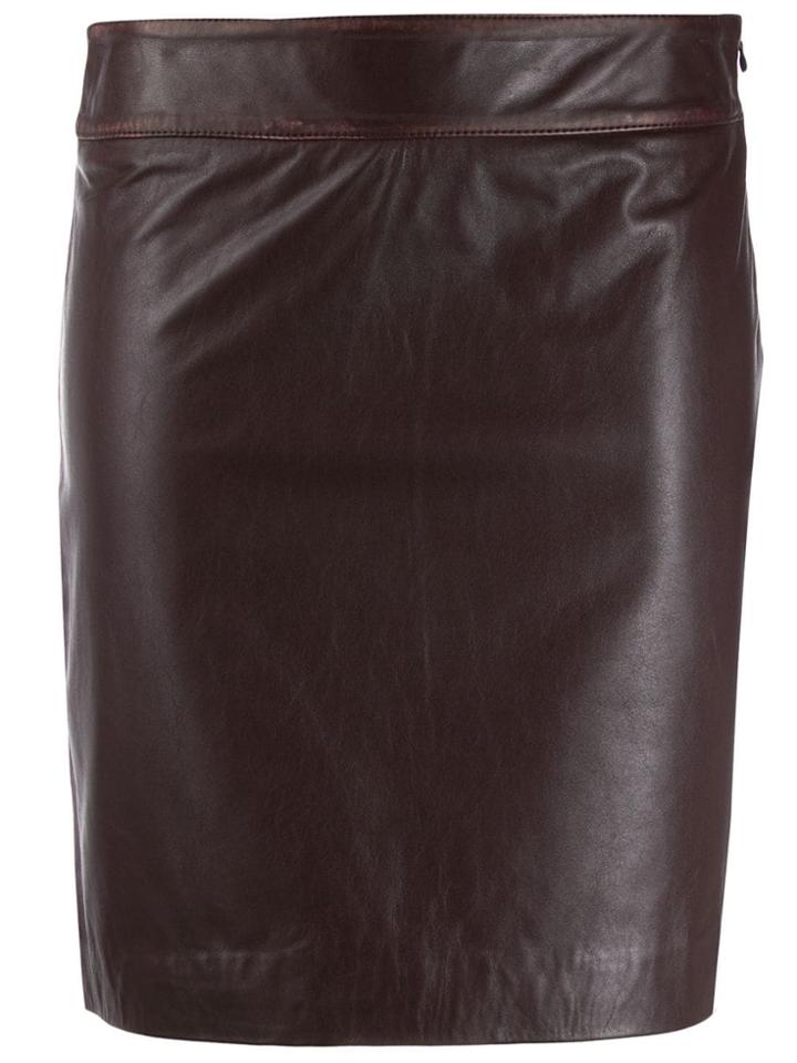 L'autre Chose Fitted Short Skirt - Red