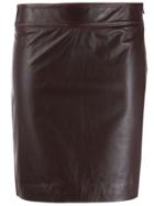 L'autre Chose Fitted Short Skirt - Red