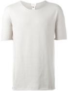 Lost & Found Ria Dunn - Shreds Trim T-shirt - Men - Cotton - M, Nude/neutrals, Cotton