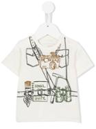 Stella Mccartney Kids - Explorer Print Chuckle T-shirt - Kids - Cotton - 24 Mth, Nude/neutrals