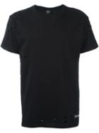 Les (art)ists Back Print T-shirt, Men's, Size: Large, Black, Cotton