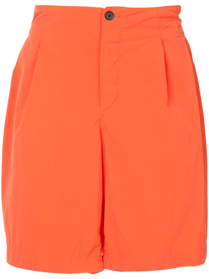 Kolor Loose Fit Bermuda Shorts - Yellow & Orange