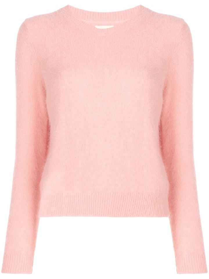 Bellerose Crew Neck Jumper - Pink & Purple
