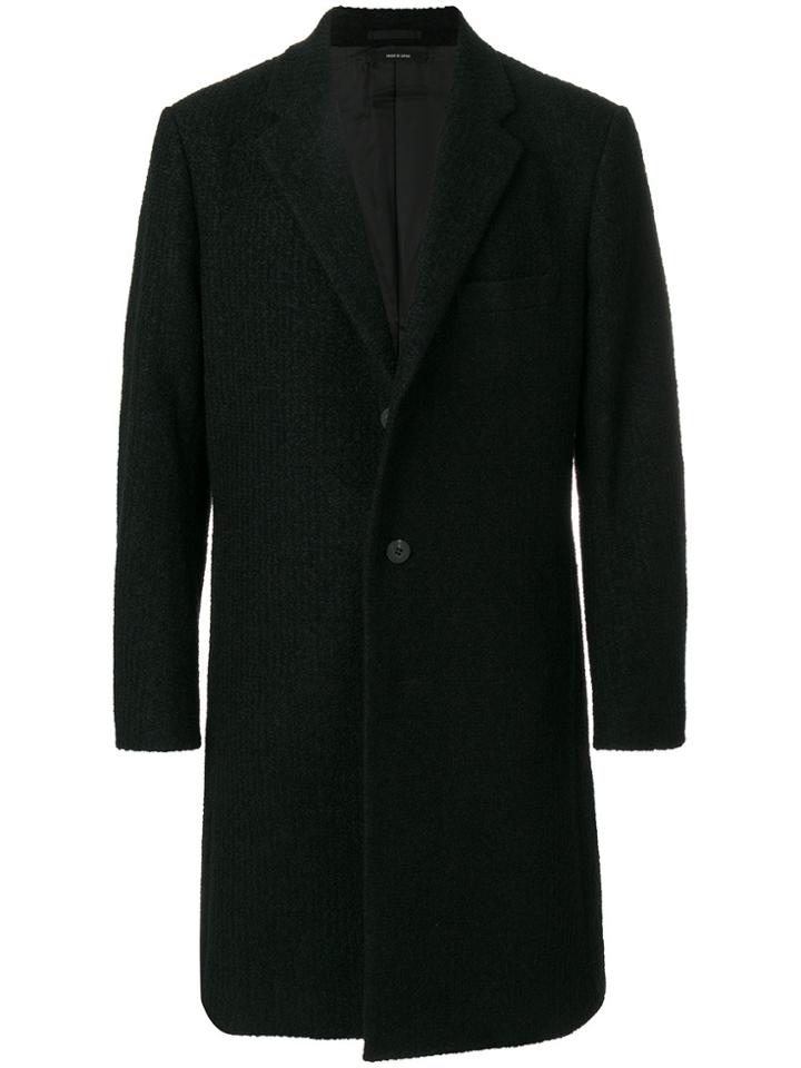 Issey Miyake Classic Tailored Coat - Black