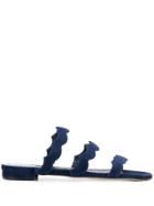 Manolo Blahnik Agravia Slides - Blue
