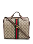 Gucci Ophidia Gg Supreme Mini Duffle Bag - Neutrals