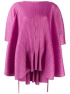 Pleats Please Issey Miyake Deconstructed Pleated Top - Pink