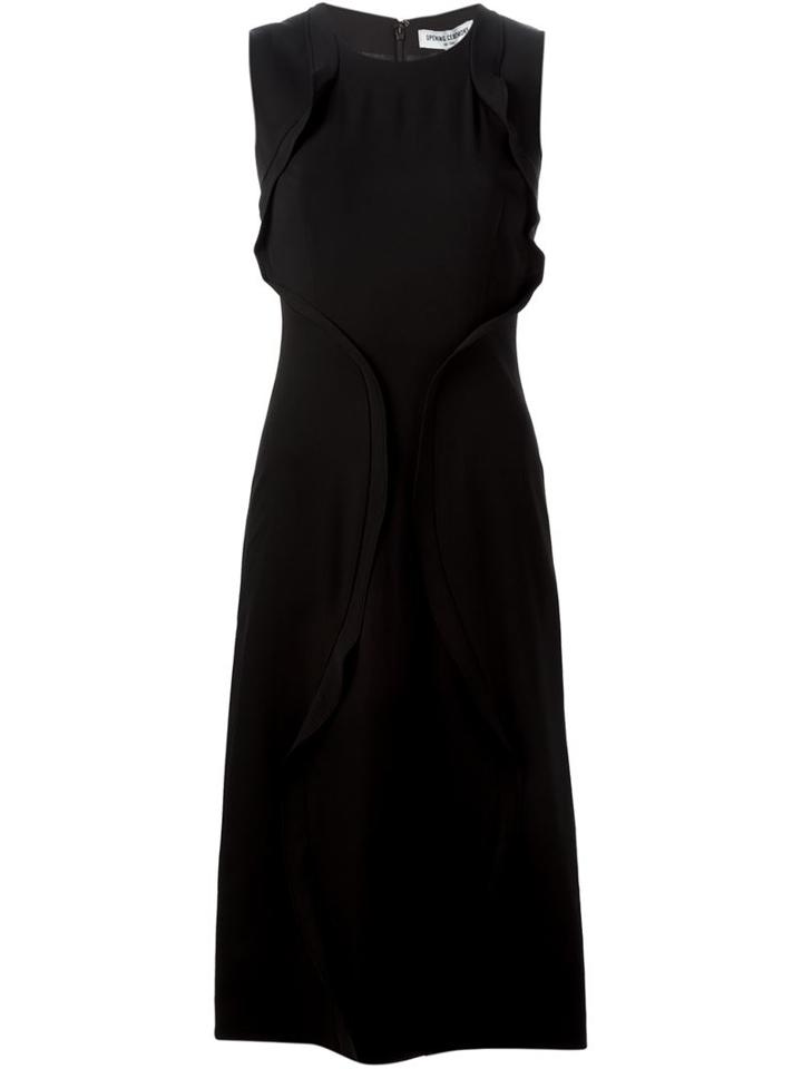 Opening Ceremony Sleeveless Frill Trim Dress