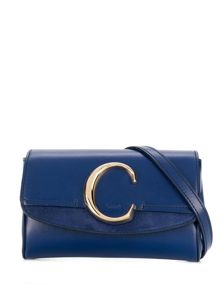 Chloé Chloé C Belt Bag - Blue