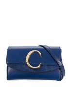 Chloé Chloé C Belt Bag - Blue
