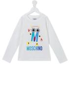 Moschino Kids Robot Print T-shirt
