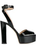 Giuseppe Zanotti Design Black Patent Betty 130 Sandals