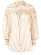 Arjé Amelia Striped Shirt - Yellow