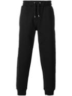 Mcq Alexander Mcqueen Logo Embroidered Track Pants, Men's, Size: Medium, Black, Cotton