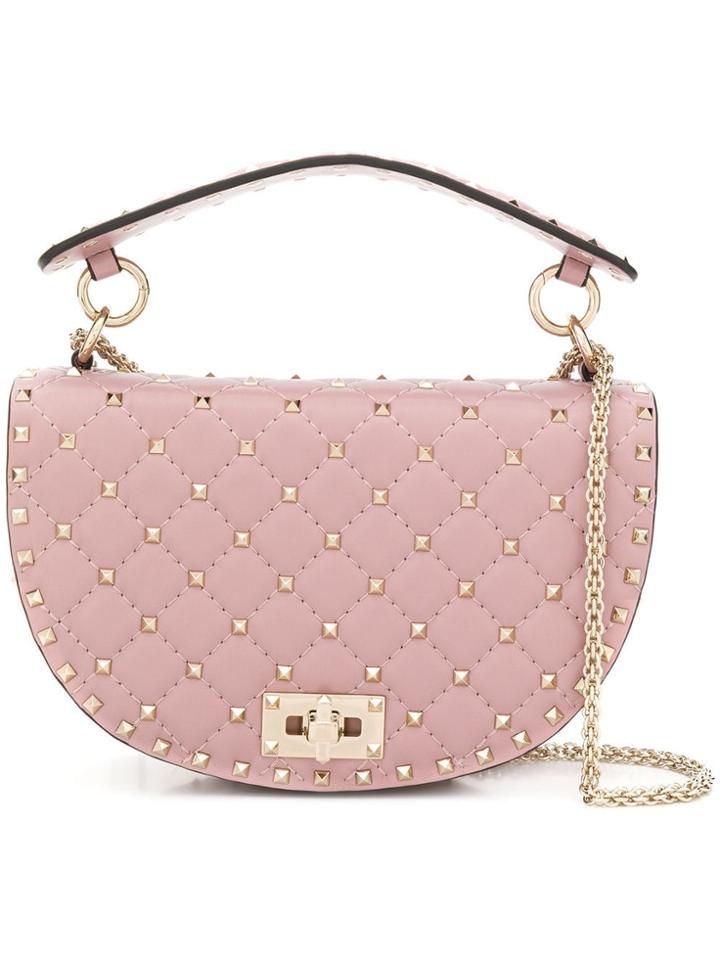 Valentino Valentino Garavani Rockstud Spike Tote - Pink