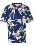 Jc De Castelbajac Vintage Equipe Printed T-shirt - Multicolour